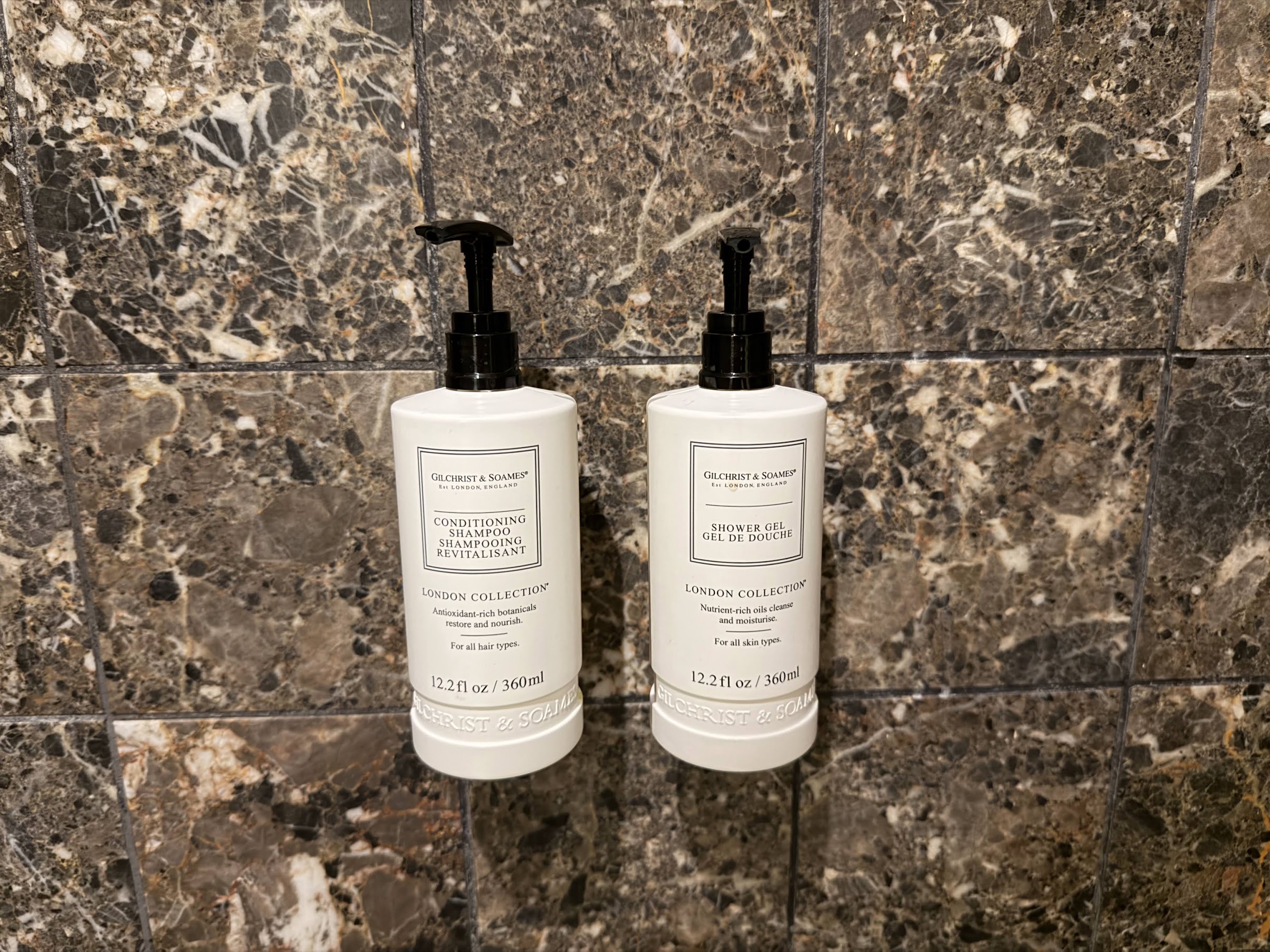 Warwick Hotel San Francisco Balcony Junior Suite bathroom amenities