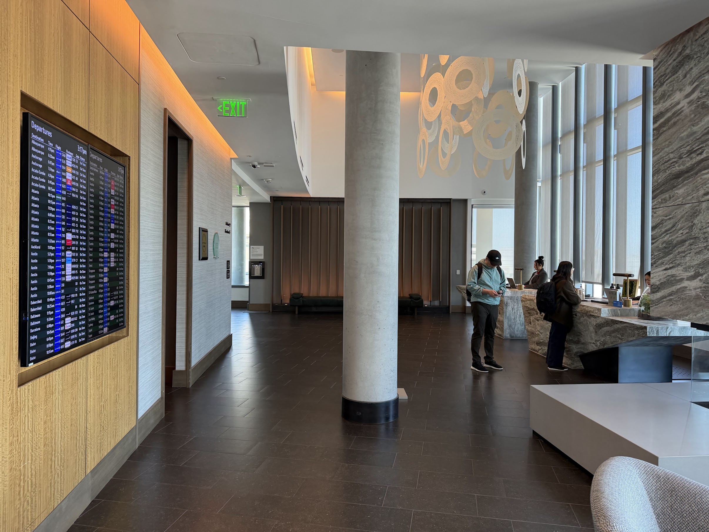 Grand Hyatt SFO reception