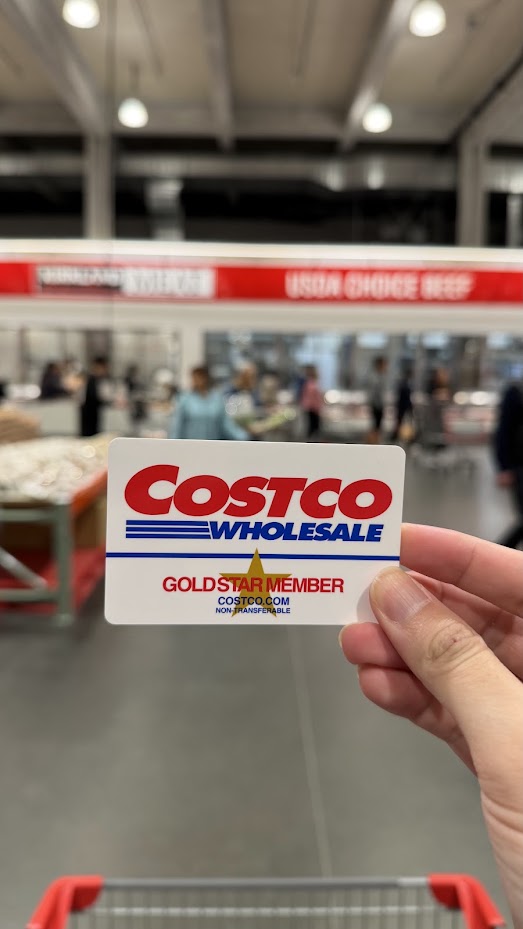 Costco Gold Star membership card