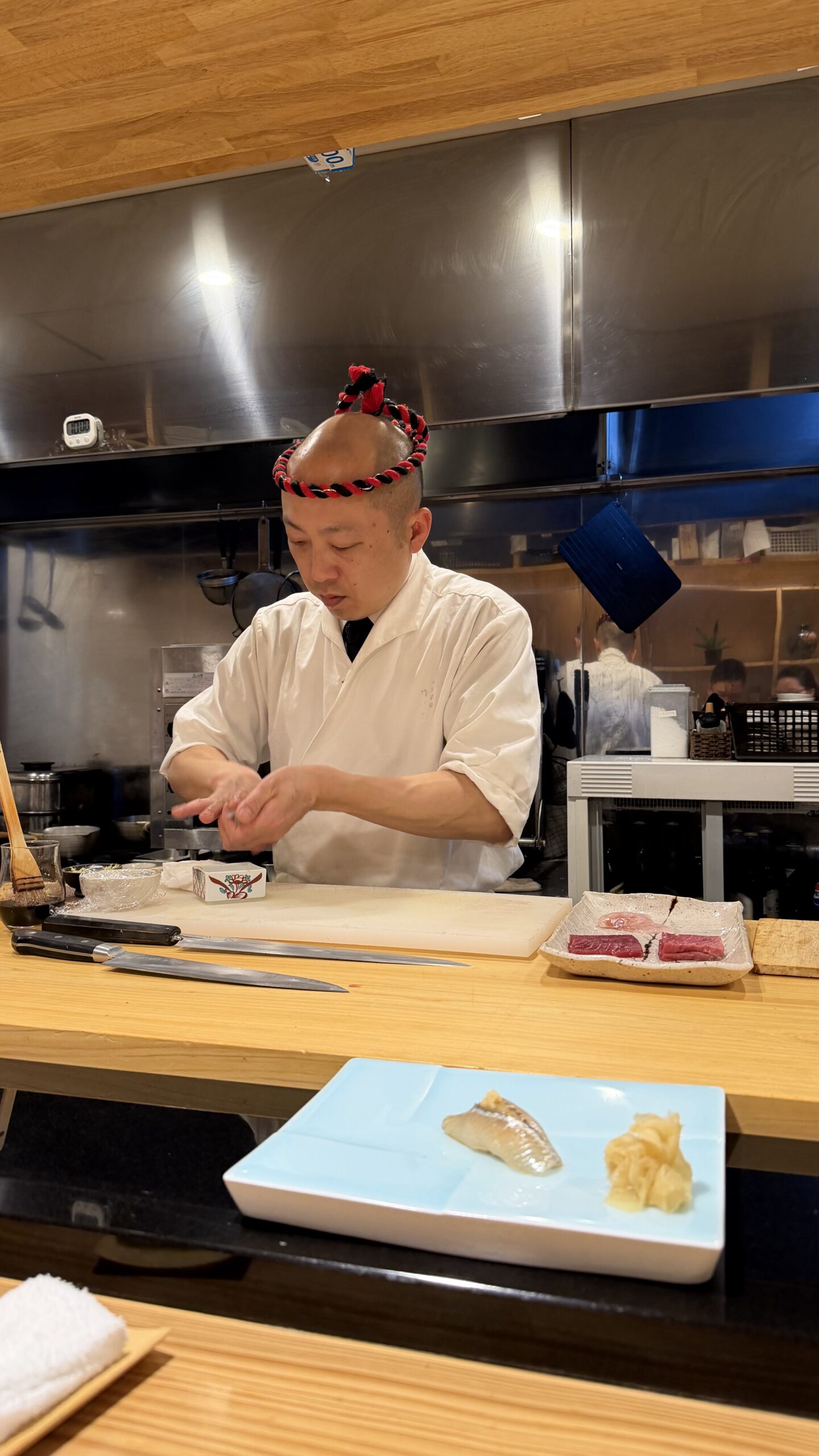 Nukesaku omakase sushi chef