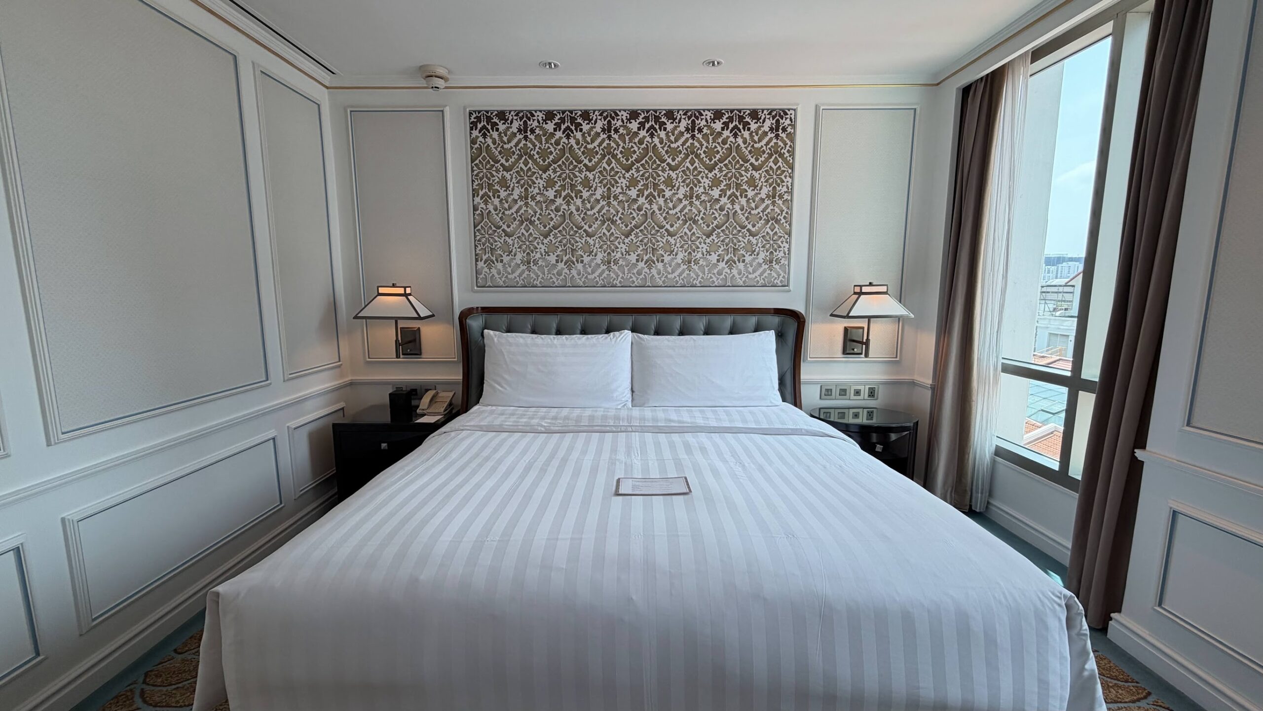 Frasers House Junior Suite bedroom and window