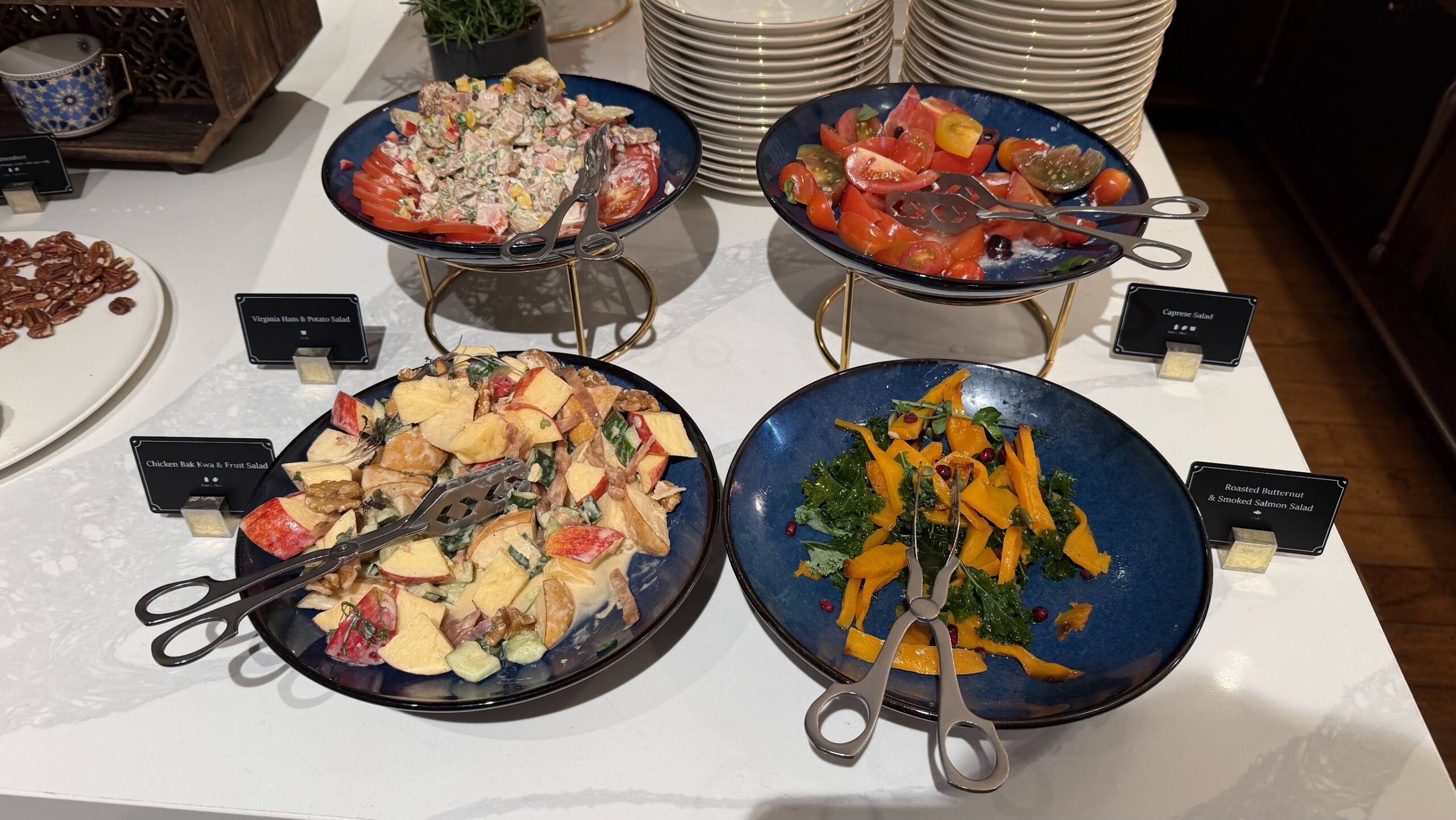 Frasers House Executive Lounge salad station