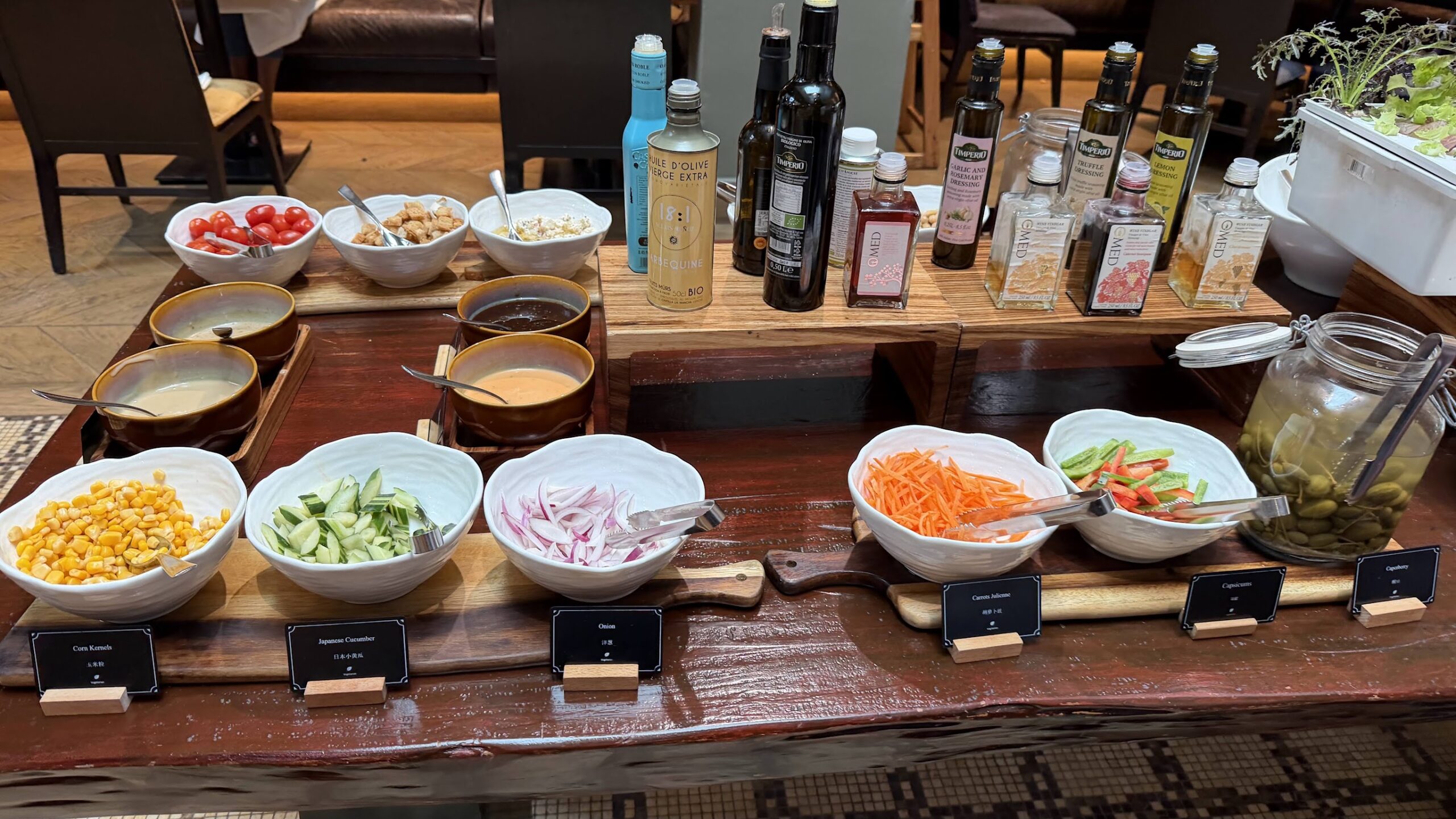 Frasers House The Breakfast Room salad station