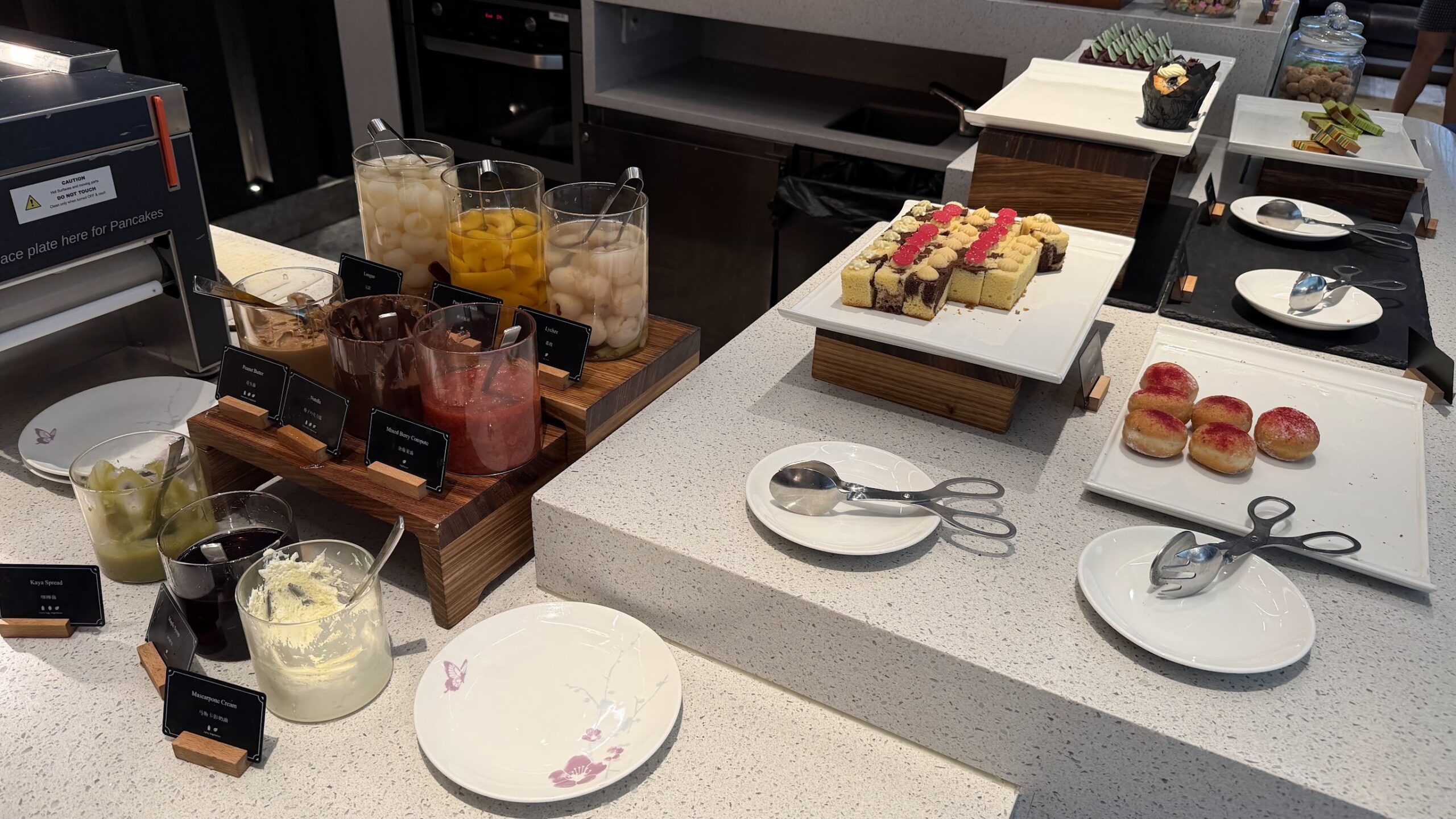 Frasers House The Breakfast Room bakery and dessert station