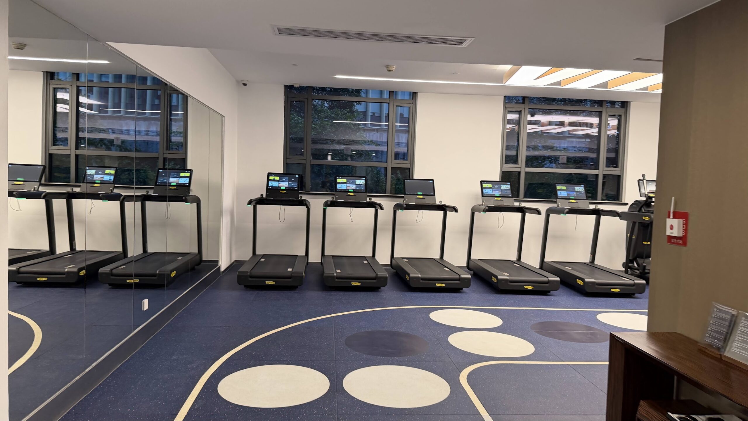 Swissôtel Grand Shanghai Fitness Centre equipment